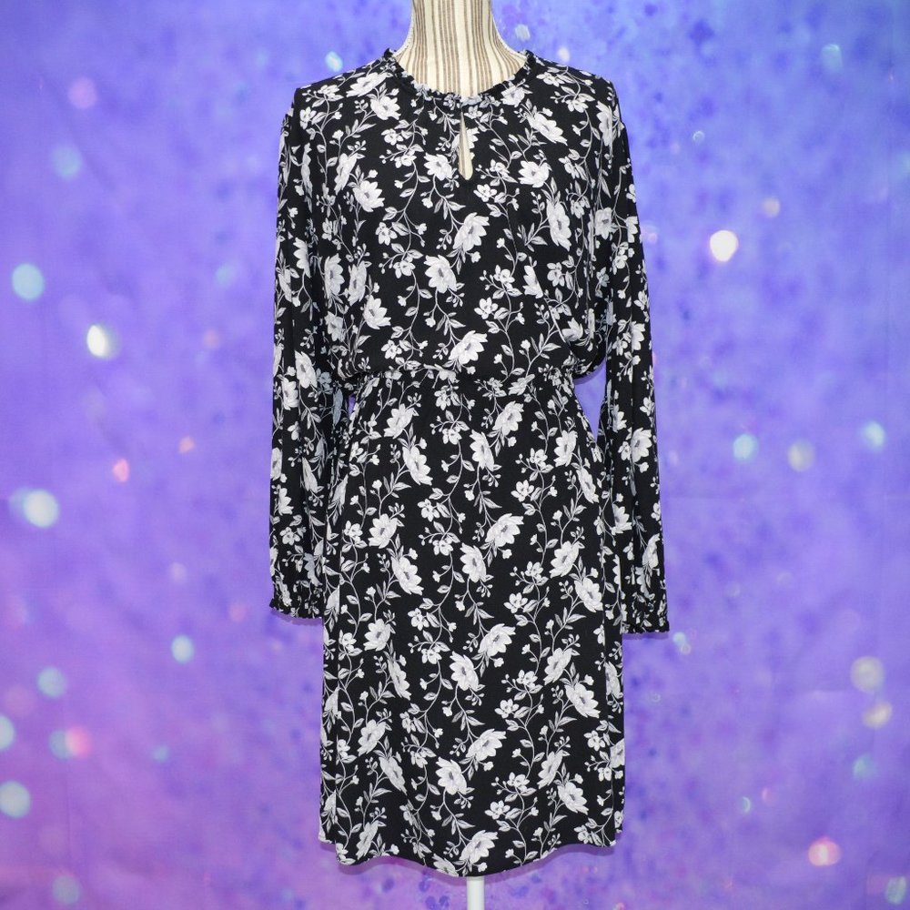 Long Sleeve Floral Dress